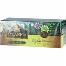 Чай зеленый Zylanica Цейлон Премиум 25 шт. 50 г