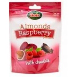 Конфеты VICTORIA NUTS Миндаль в шоколаде со вкусом малины 90 г (3800233352153)