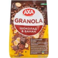 Мюсли AXA с шоколадом и бананом 330 г