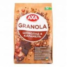 Гранола AXA хрустящая с шоколадом со вкусом карамели 330 г
