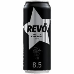 Слабоалкогольный напиток Revo Black 8,5% 0,5 л