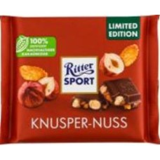 Молочный шоколад Ritter Sport с целыми лесными орехами 100 г (4000417601919)