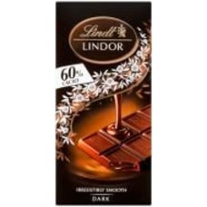 Черный шоколад LINDT Lindor 100 г (8003340801070)