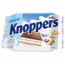 Вафли Knoppers Joghurt с йогуртовым вкусом 200 г