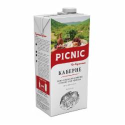 Вино Picnic столовое сухое красное 
