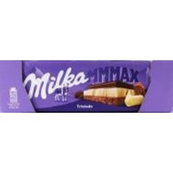 Шоколад Milka Triolade трехслойный с молочным и белым шоколадом 280 г