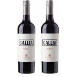 Вино Callia красное сухое Malbec x2 Спайка 1,5 л