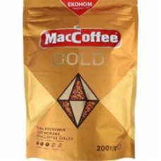Кофе растворимый MacCoffee сублимированная Gold 200 г