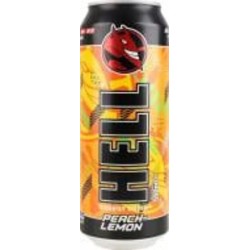 Энергетический напиток HELL Peach - Lemon 0,5 л