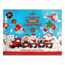 Новогодний набор КОНТІ кондитерский Рождественский календарь 240 г Новогодний набор КОНТІ кондитерский Рождественский календарь 240 г