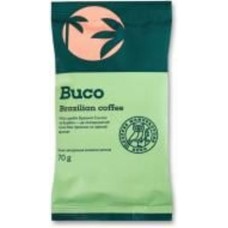 Кофе молотый Buco Brazilian coffee натуральная жареная 70 г