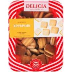 Печенье Делиция сдобное Хрумчик 250 г (4823102513362)