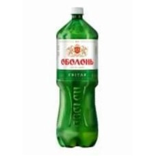 Пиво Оболонь светлое пастеризованное 4,5 % 2,25 л