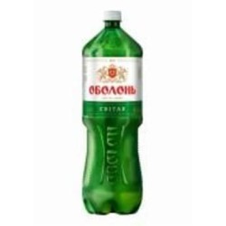 Пиво Оболонь светлое пастеризованное 4,5 % 2,25 л