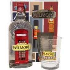 Набор подарочный Wilmore джин London Dry Gin 37.5% + стакан в коробке 0,7 л