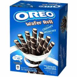 Трубочки OREO Wafer Roll Vanilla вафельные с ванильным кремом 54 г