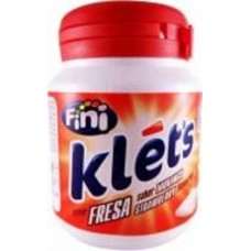 Жевательная резинка Klets Fini Клубника 100 г