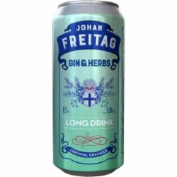 Слабоалкогольный напиток Johan Freitag Gin&Herbs 0,5 л