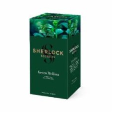 Чай зеленый Трипільське Сонце Sherlock Secrets Melissa 22 шт. 39,6 г