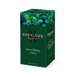 Чай зеленый Трипільське Сонце Sherlock Secrets Melissa 22 шт. 39,6 г