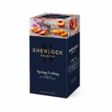 Чай черный Трипільське Сонце Sherlock Secrets Spring Feeling 22 шт. 39,6 г