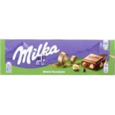 Молочный шоколад Milka целые орехи 250 г