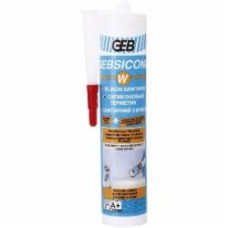 Силикон GEB W прозрачный 0,31 л
