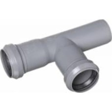 Тройник канализационный Valsir ПП d40х40x87°
