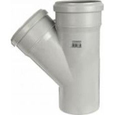 Тройник канализационный Valsir ПП d110x110х45° HTEA
