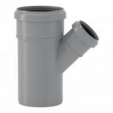 Тройник редукционный Valsir Ø110/75 HTEA 45° (VS0510037)