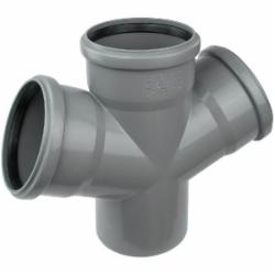 Крестовина канализационная Ostendorf ПП d110х110x67°