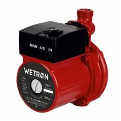 Насос Wetron для повышения давления 120Вт Hmax 9м Qmax 30л/мин Ø