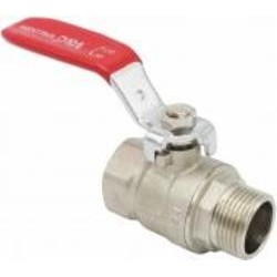 Кран шаровой V&G VALOGIN 3/4 ВН Optima красная ручка VG-101202
