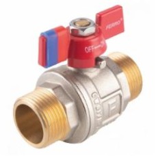 Кран шаровой Ferro F-Power 30 бар с дросселем нр-нр ½” KFPN1