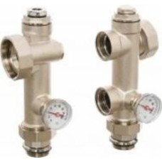 Сгон Gross для циркуляционного насоса с термометром 25 1