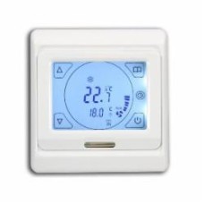 Терморегулятор для теплого пола In-Therm E 91 программируемый сенсорный