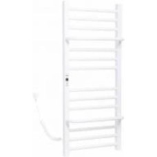 Полотенцесушитель электрический Rhein Simple S14 370 х 900 E L PE/MAT RAL9003 White 180W