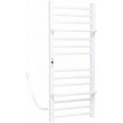 Полотенцесушитель электрический Rhein Simple S14 370 х 900 E L PE/MAT RAL9003 White 180W