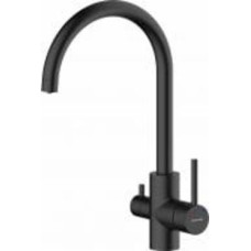 Смеситель для кухни Koller Pool Orion Double Black Matt ORDB0500F