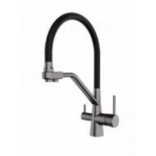 Смеситель для кухни Aqua Rodos BOLONIA 03 GUN METAL