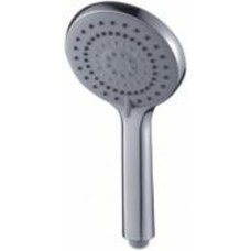 Ручной душ ScandiSPA 3 режима, дисковый переключатель, круглая форма хром/серый