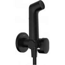 Гигиенический душ Hansgrohe Bidette со шлангом 1,25 м и держателем 29232670 черный матовый