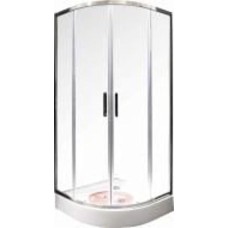 Душевая кабина Ravak XU1CP4-90 R550 Полированный алюминий TRANSPARENT