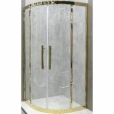 Душевое ограждение ScandiSPA GERD 90х90х190 titanium gold
