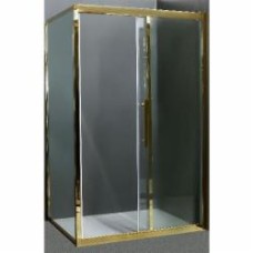 Душевое ограждение ScandiSPA прямоугольное GERD R 120x80x190 titanium gold