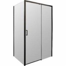 Душевое ограждение VOLLE Mora Black 90х120х195 см