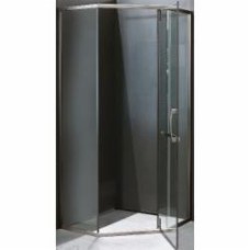 Душевое ограждение ScandiSPA NARVIK 90x90x200 серый никель