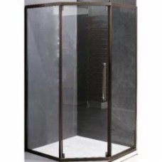 Душевое ограждение ScandiSPA NARVIK 110x110x200 серый никель