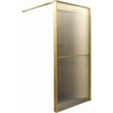 Стенка душевая EGO Walk-in PURE GOLD 100х200 см