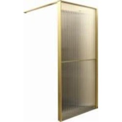 Стенка душевая EGO Walk-in PURE GOLD 100х200 см